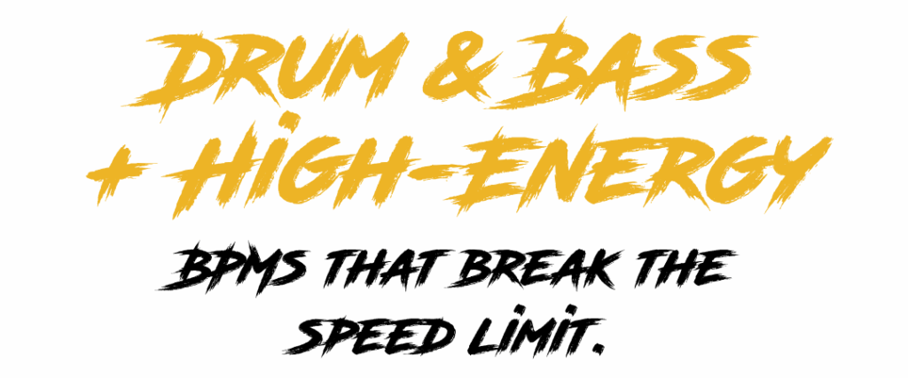 Drum & Bass + High-Energy