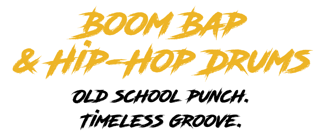 Boom Bap Drum Loops | Classic Hip-Hop Drum Samples